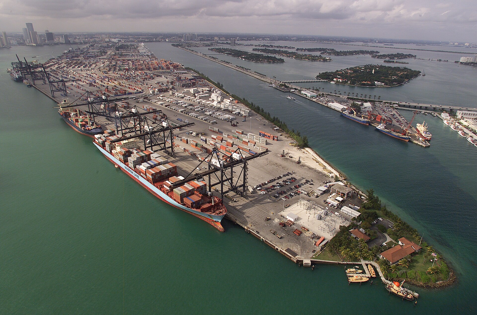 Port crane operations